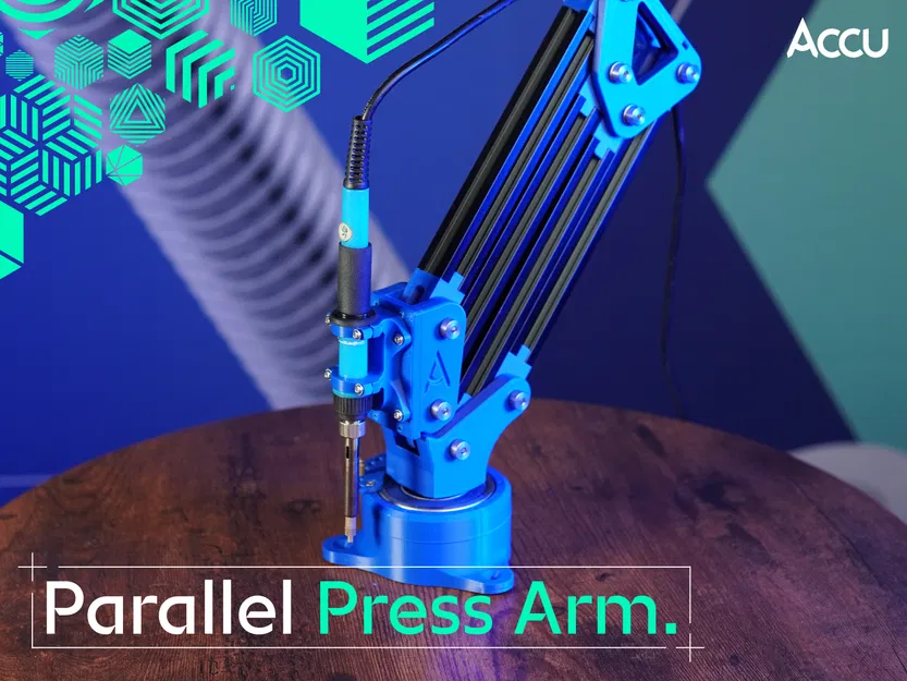 Tay Đòn Ép Song Song Accu - Heat Press Insert & Thread Tap Attachments - Image 1