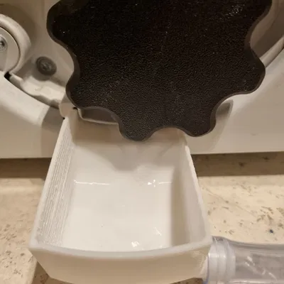 Cốc xả bơm máy giặt Bosch kèm đầu nối ống