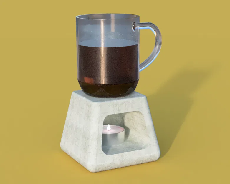 Bộ hâm nóng ly bê tông (The concrete cup warmer) - Image 1