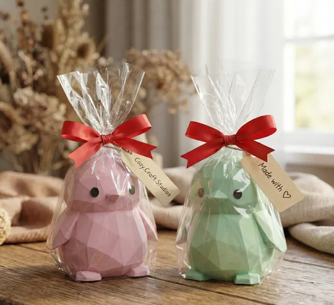 Chim Cánh Cụt Dễ Thương ♡ - Decor Origami Hình Học - Image 2