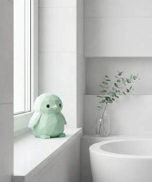 Chim Cánh Cụt Dễ Thương ♡ - Decor Origami Hình Học - Image 3