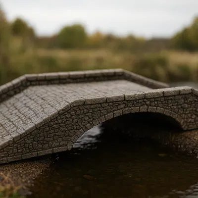 Cầu bắc qua mặt nước cho Wargame & Model Railway (Scenic Over Water Bridge)