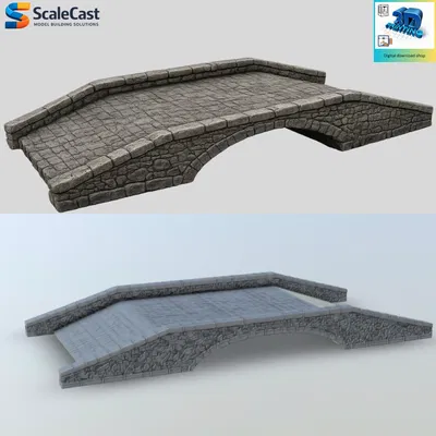 Cầu bắc qua mặt nước cho Wargame & Model Railway (Scenic Over Water Bridge)