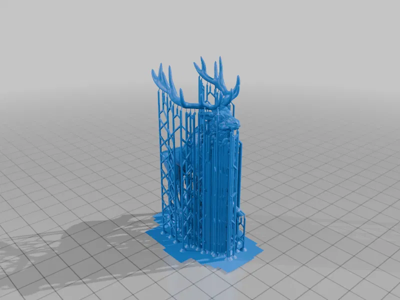 Giá treo đầu nai (Elk mount) - Image 2