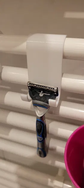 Giá treo dao cạo cho radiator phòng tắm - Image 3