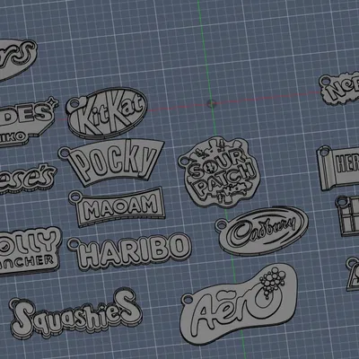 Móc khóa kẹo (Candy Keyrings)