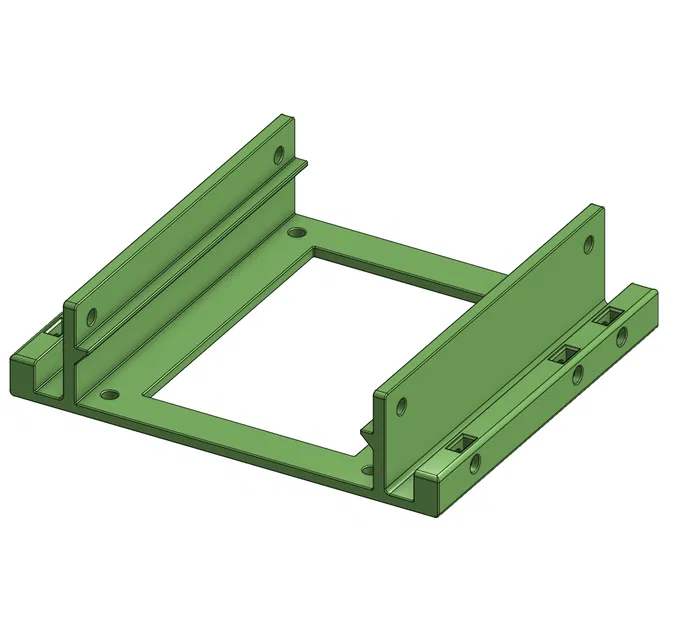 Giá đỡ adapter HDD 3.5" sang 2 SSD 2.5" (bản cải tiến) - Image 1