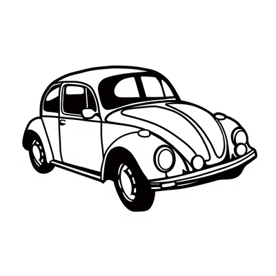 Volkswagen Beetle – Panel treo tường trang trí