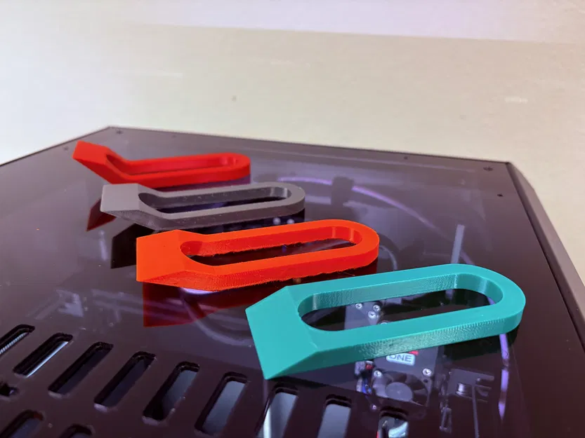 Bộ dao cạo bàn nhiệt tay cầm nghiêng (Heat Bed Angled Handle Scraper) - Image 1