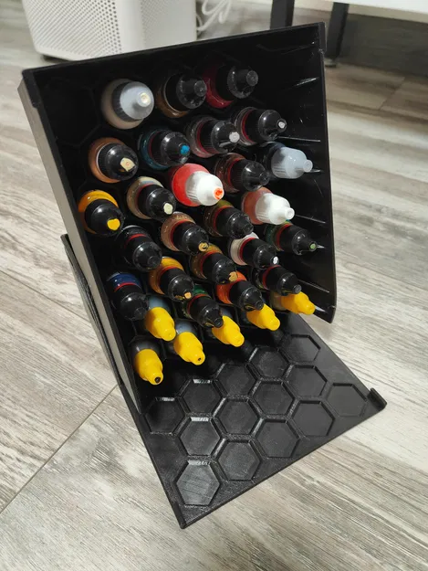 Hộp kiêm stand để sơn (Case stand for paints) - Image 1