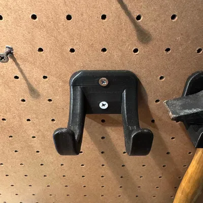 Bộ Giá Đỡ Búa & Búa Cao Su Universal cho Pegboard (25mm)