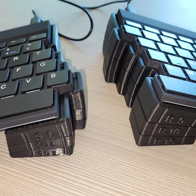 Giá đỡ xếp chồng cho bàn phím R-Go Split