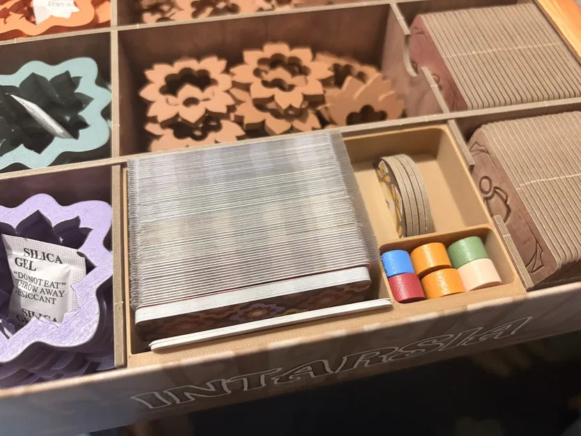 Khay Mini Insert cho Intarsia Board Game – Phiên bản Brazil - Image 1