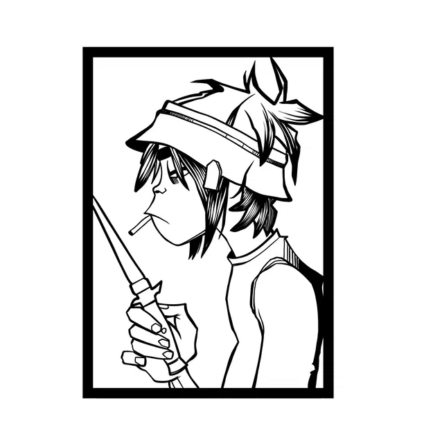 Gorillaz – Wall Panel & Wall Decor - Image 1