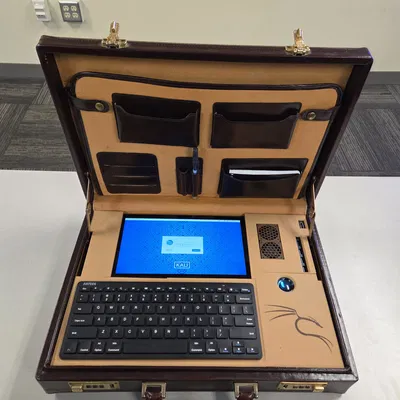Bộ Briefcase Pentesting Rig cho Raspberry Pi (Raspberry Pi Briefcase Pentesting Rig)