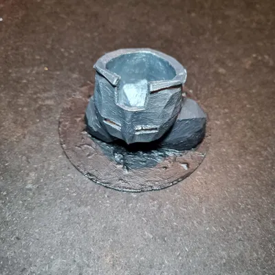 Philips One Blade – Stand phong cách Medieval (mũ cắm trên đá)