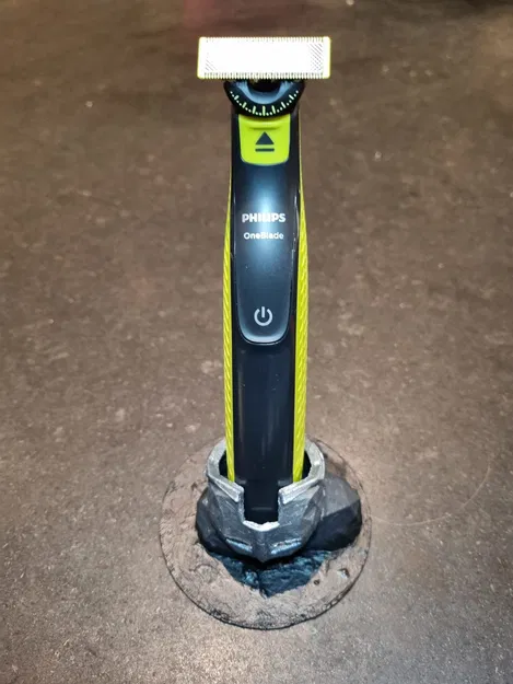 Philips One Blade – Stand phong cách Medieval (mũ cắm trên đá) - Image 8