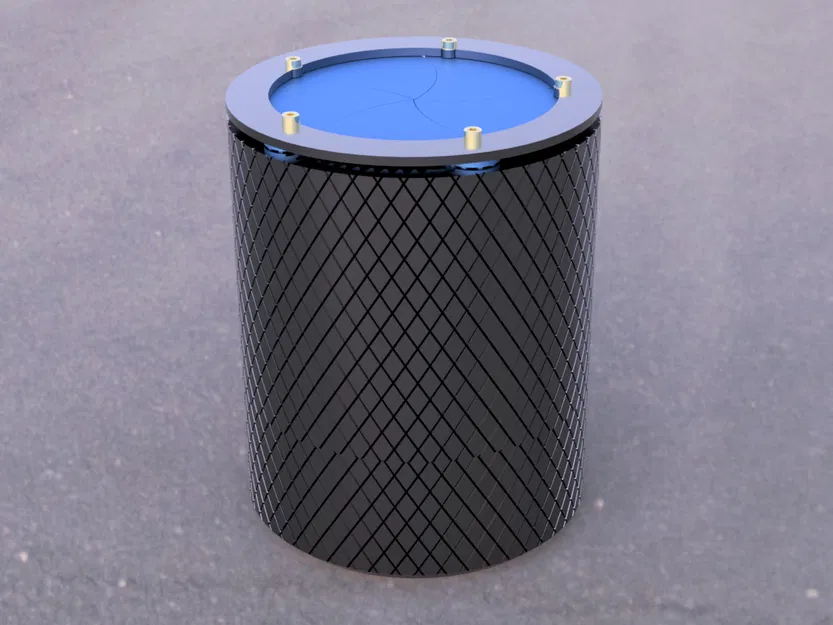 Hộp Iris Mở Bằng Xoay (Twist Open Iris Container) - Image 2