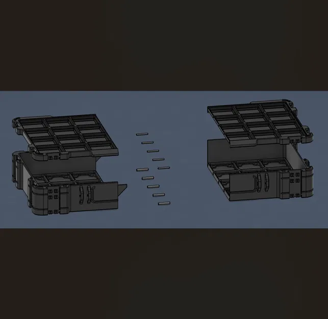 Hộp lưu trữ Gridfinity by Pred (bản lớn cho máy in nhỏ) - Image 1