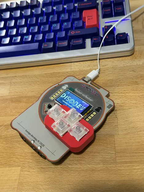 Badge Disobey 2025 (2026!): mod plate MX switch – switch xịn, đời xịn - Image 3