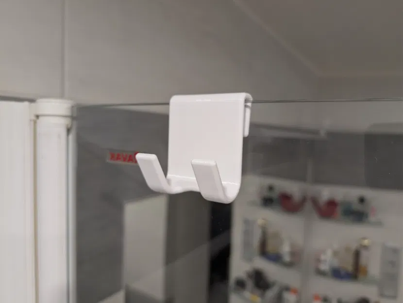 Držák stěrky / Squeegee holder – Giá treo gạt nước phòng tắm - Image 2