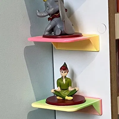 Kệ mini cho figure audiobook Disney