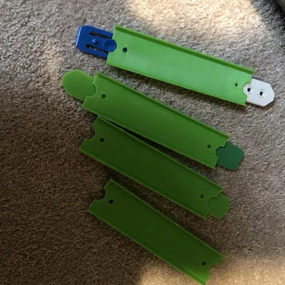 Đoạn track 1 làn dài 6 inch cho xe diecast tỉ lệ 1/64