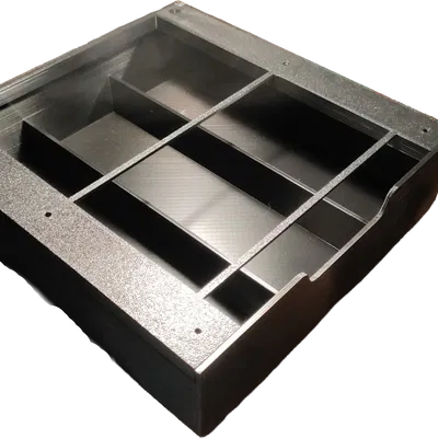 Ngăn kéo dưới bàn tối đa diện tích, có vách chia (ECC)