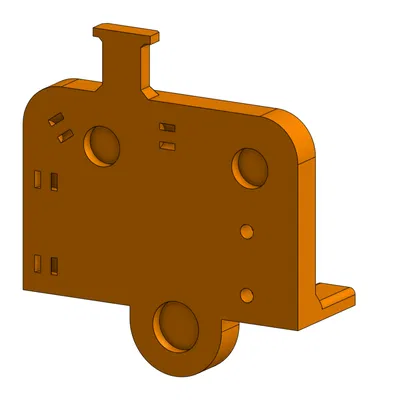 Ender 3 Xcarige cho BIQU H2 (mount in 3D)