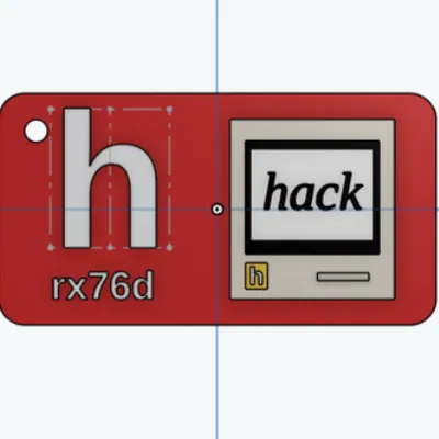 Móc khóa Hackclub x rx76d (onchain)