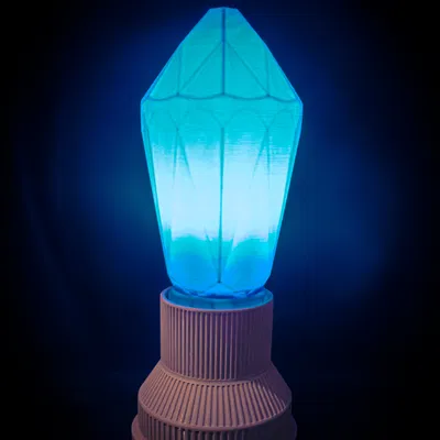 Đèn ngủ pha lê ma thuật E14 (Magical crystal night lamp E14)