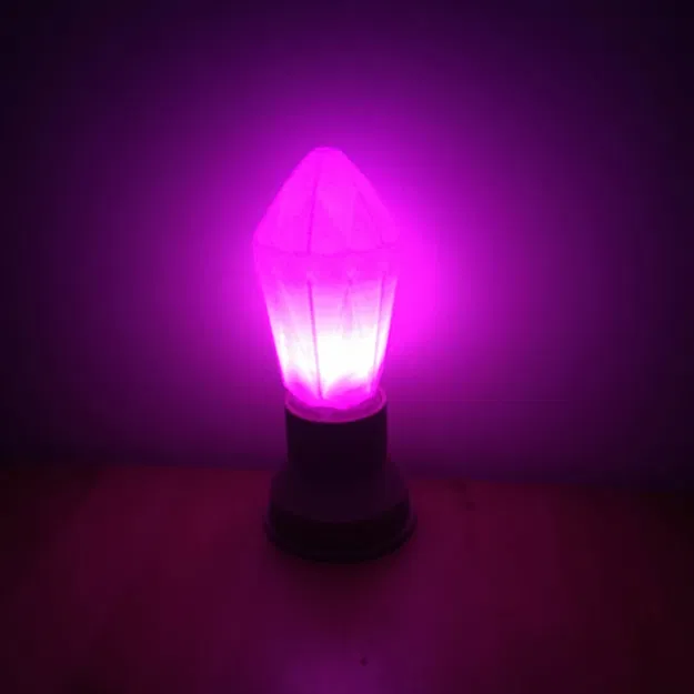 Đèn ngủ pha lê ma thuật E14 (Magical crystal night lamp E14) - Image 5