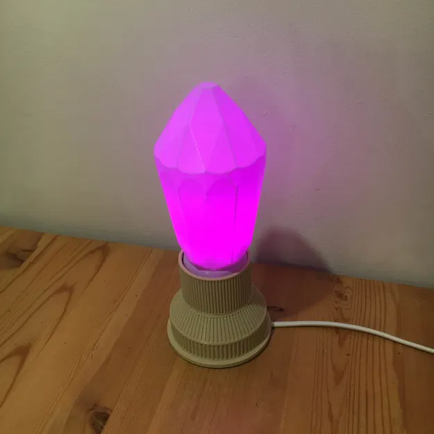 Đèn ngủ pha lê ma thuật E14 (Magical crystal night lamp E14) - Image 6