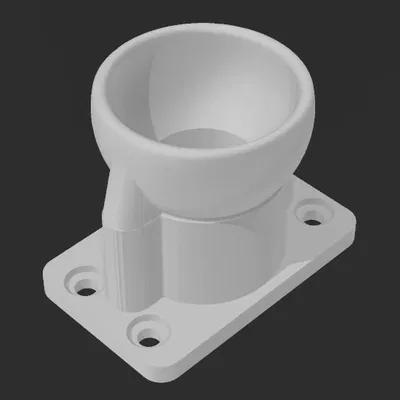 Chân Squash Ball cho Ender 3 V2 (nâng) dùng ốc M5