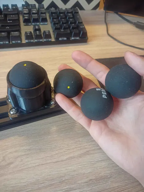 Chân Squash Ball cho Ender 3 V2 (nâng) dùng ốc M5 - Image 2