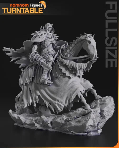 Mô hình Skull Knight figure (STL) để in 3D - Image 5