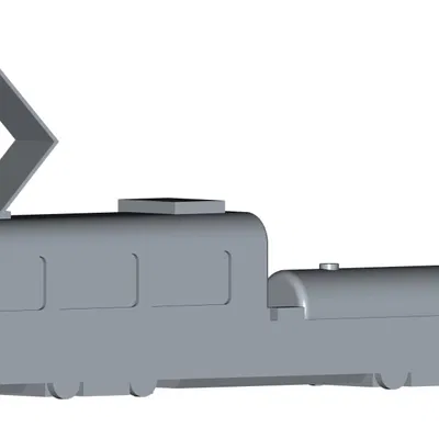 Mẫu Low Poly xe điện ČKD Tatra T3 “Mazačka”
