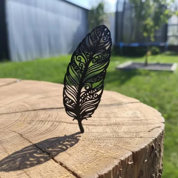 Zakładka do książki piórko (Zakład kẹp sách hình lông vũ) - Image 1