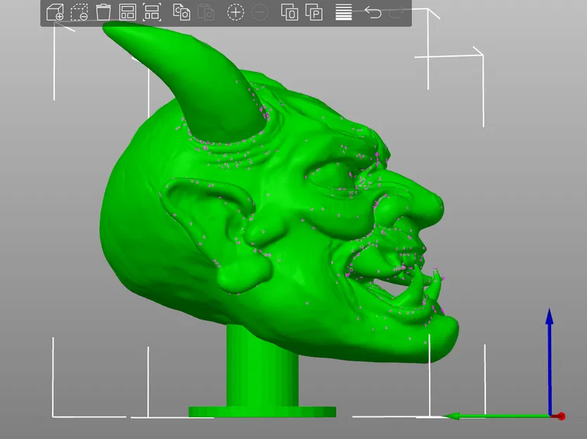 Đầu Oni (Oni head) - Image 5