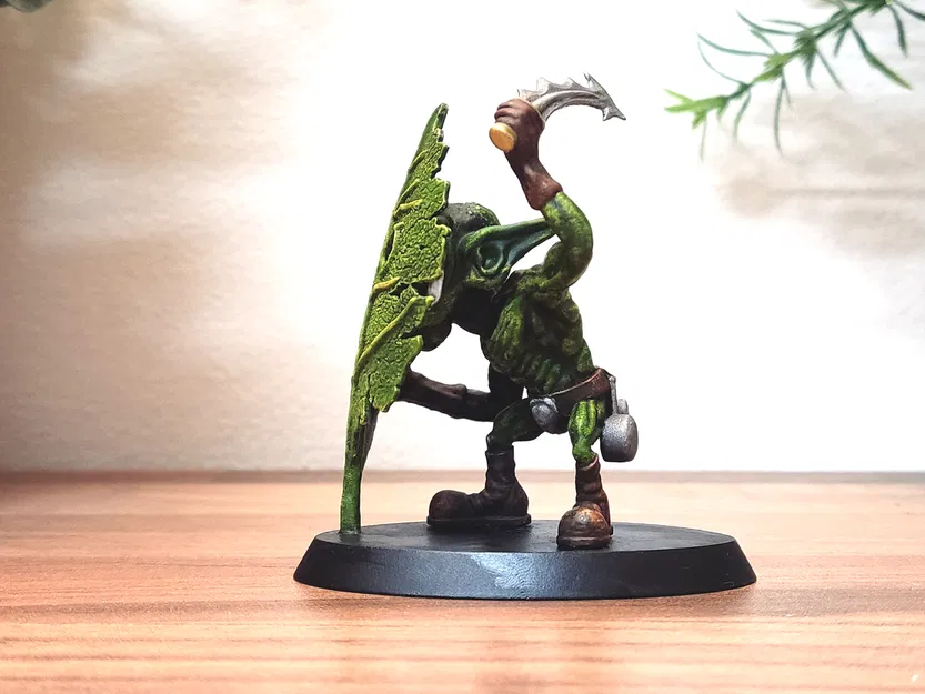 Orc Vogland - Snikket - Miniature Fantasy 28mm (Presupported + Unsupported) - Image 3