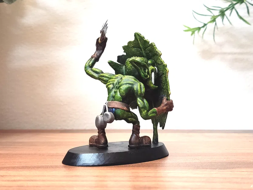 Orc Vogland - Snikket - Miniature Fantasy 28mm (Presupported + Unsupported) - Image 6