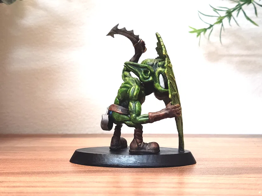 Orc Vogland - Snikket - Miniature Fantasy 28mm (Presupported + Unsupported) - Image 7