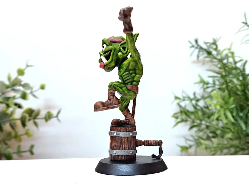 Orc Vogland Nuknuk – Miniature Fantasy 28mm (Presupported + Unsupported) - Image 3