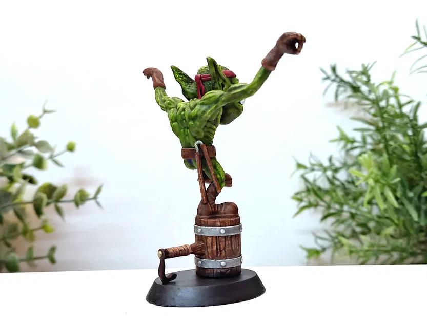 Orc Vogland Nuknuk – Miniature Fantasy 28mm (Presupported + Unsupported) - Image 6