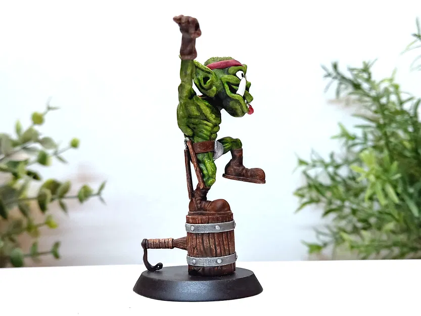 Orc Vogland Nuknuk – Miniature Fantasy 28mm (Presupported + Unsupported) - Image 7