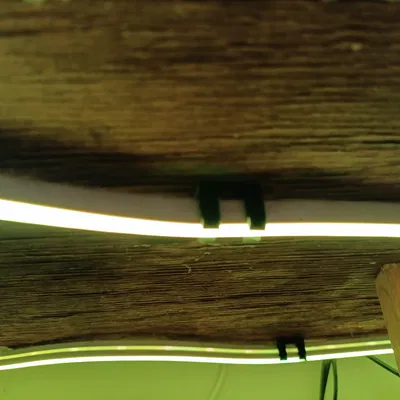 Ngàm cố định cho dải LED silicone (5.6 mm x 11.6 mm)