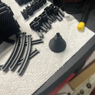 Phễu đơn giản cho Parametric Curved Spool Desiccant Container