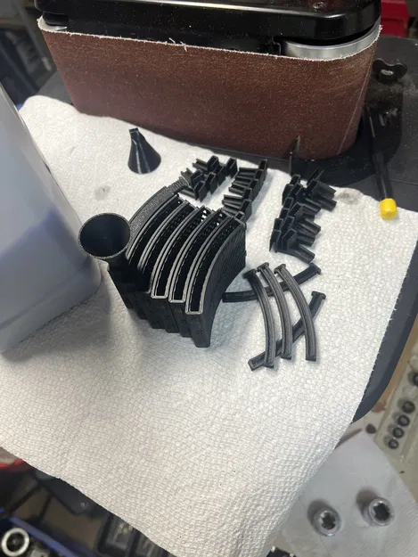 Phễu đơn giản cho Parametric Curved Spool Desiccant Container - Image 3