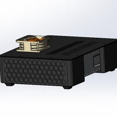 Đế Kingroon KP3S kèm PSU (Kingroon KP3S base with PSU)