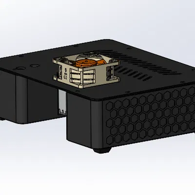 Đế Kingroon KP3S kèm PSU (Kingroon KP3S base with PSU)